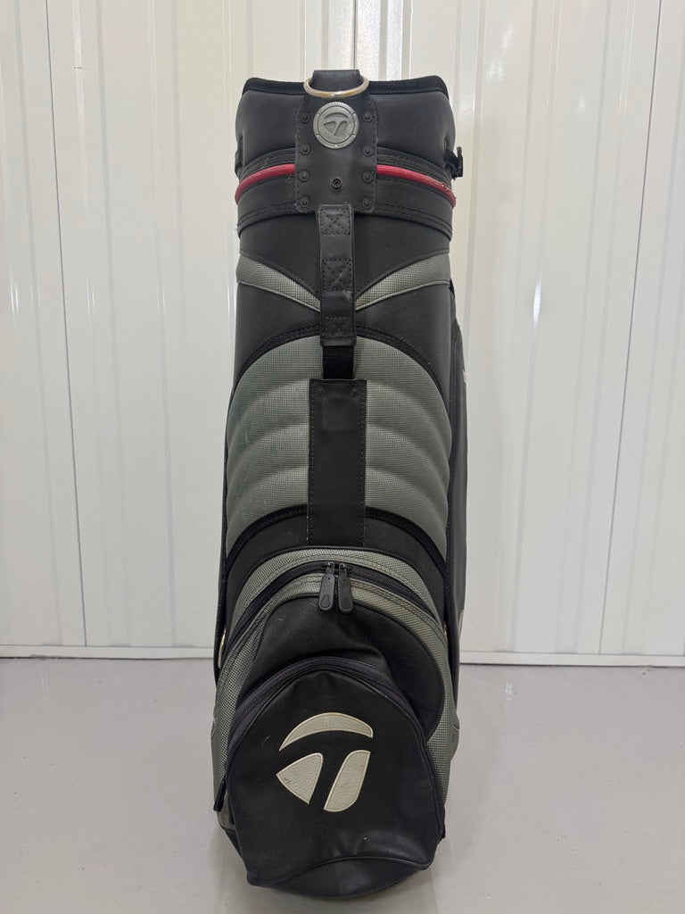 TaylorMade Tour Cart Bag | 5 Pocket | Leather | Golf Cart Bag