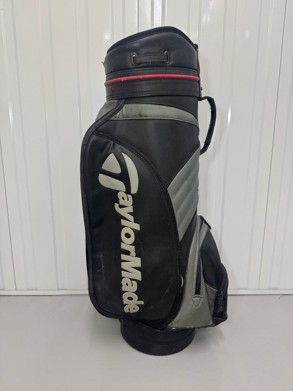TaylorMade Tour Cart Bag | 5 Pocket | Leather | Golf Cart Bag