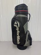 TaylorMade Tour Cart Bag | 5 Pocket | Leather | Golf Cart Bag