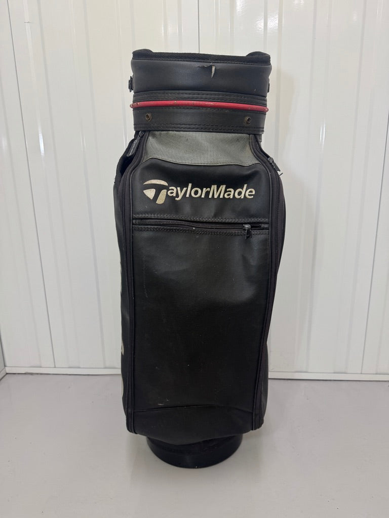 TaylorMade Tour Cart Bag | 5 Pocket | Leather | Golf Cart Bag