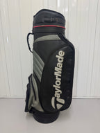 TaylorMade Tour Cart Bag | 5 Pocket | Leather | Golf Cart Bag