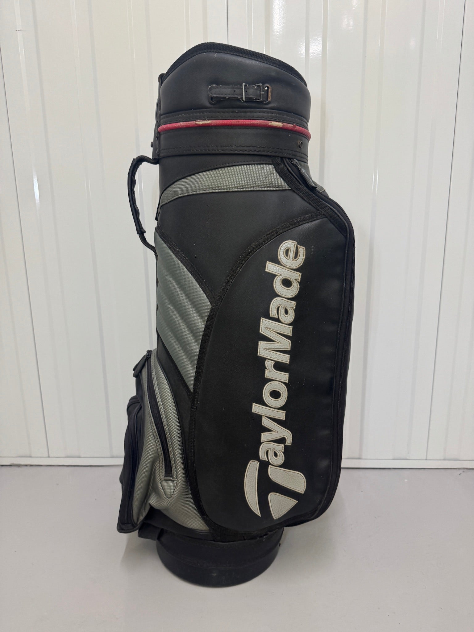 TaylorMade Tour Cart Bag | 5 Pocket | Leather | Golf Cart Bag