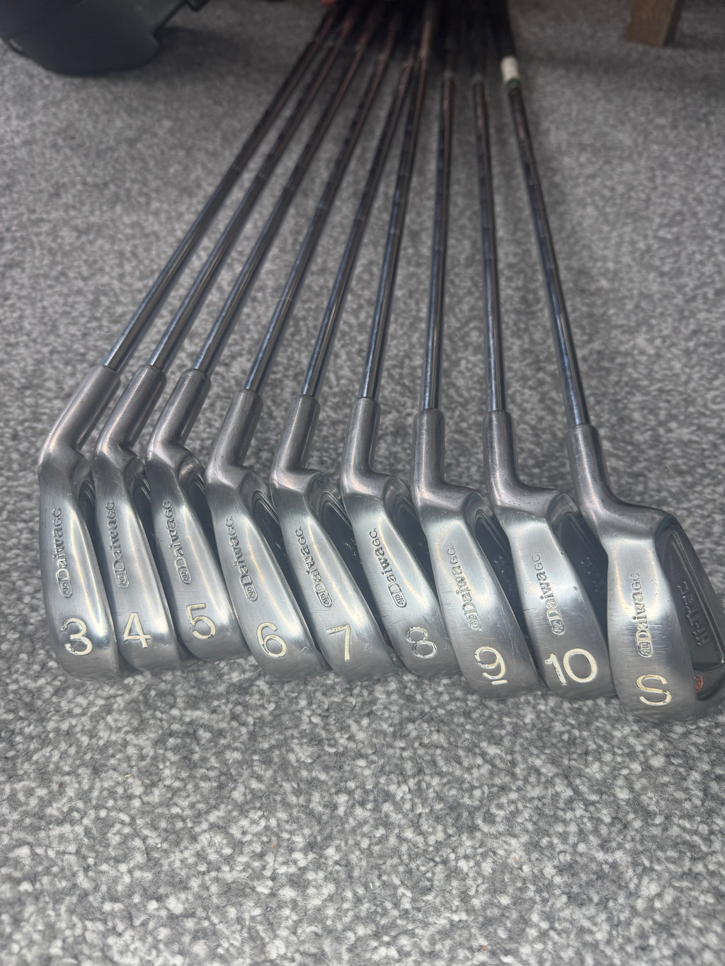 Daiwa G.C Hi-Track Lie System Iron Set - 3, 4, 5, 6, 7, 8, 9, 10 & SW