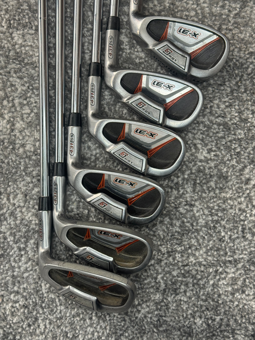 Wilson X-31 Low GC Iron Set (5,6,7,8,PW,SW)