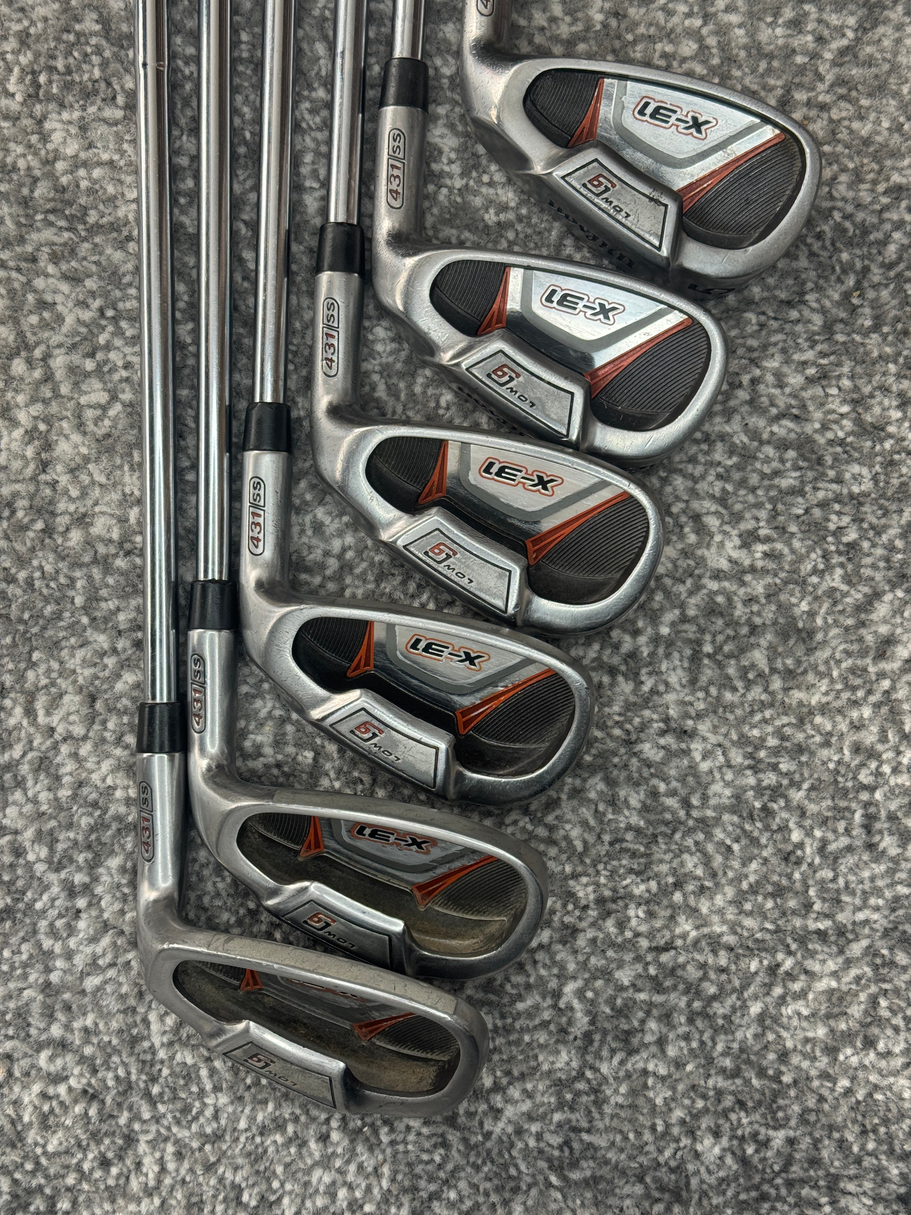 Wilson X-31 Low GC Iron Set (5,6,7,8,PW,SW)