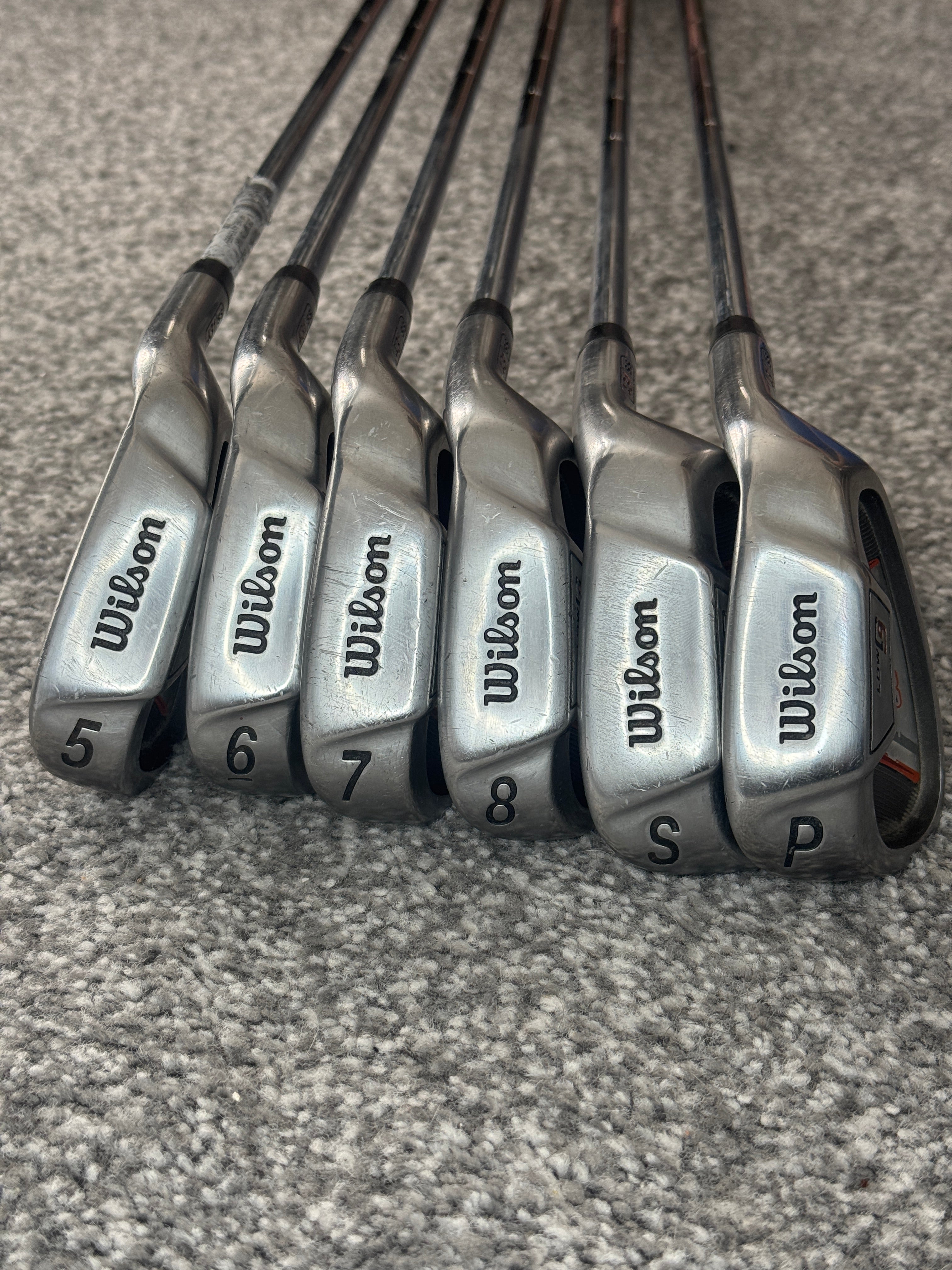 Wilson X-31 Low GC Iron Set (5,6,7,8,PW,SW)