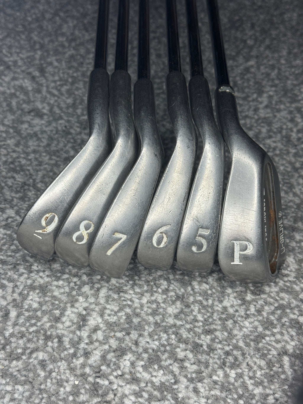 Tour Model III Li-Grlive Cavity Iron Set – Right-Handed – Steel Regular – Good Condition