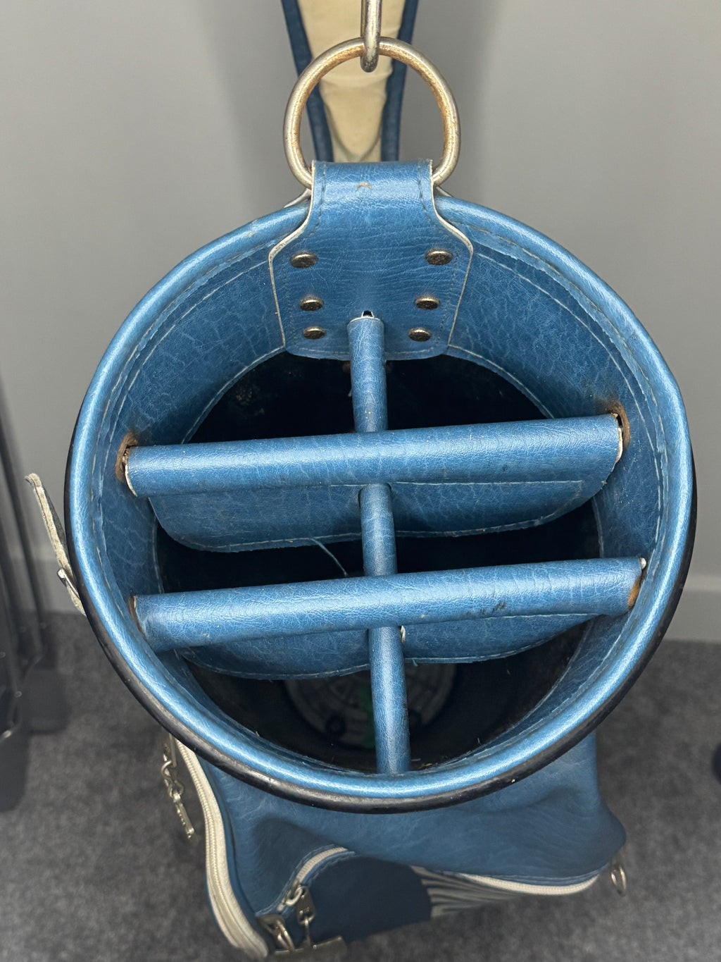 Spalding 3-Way Cart Golf Bag – Fair Condition – Washable – Classic Design