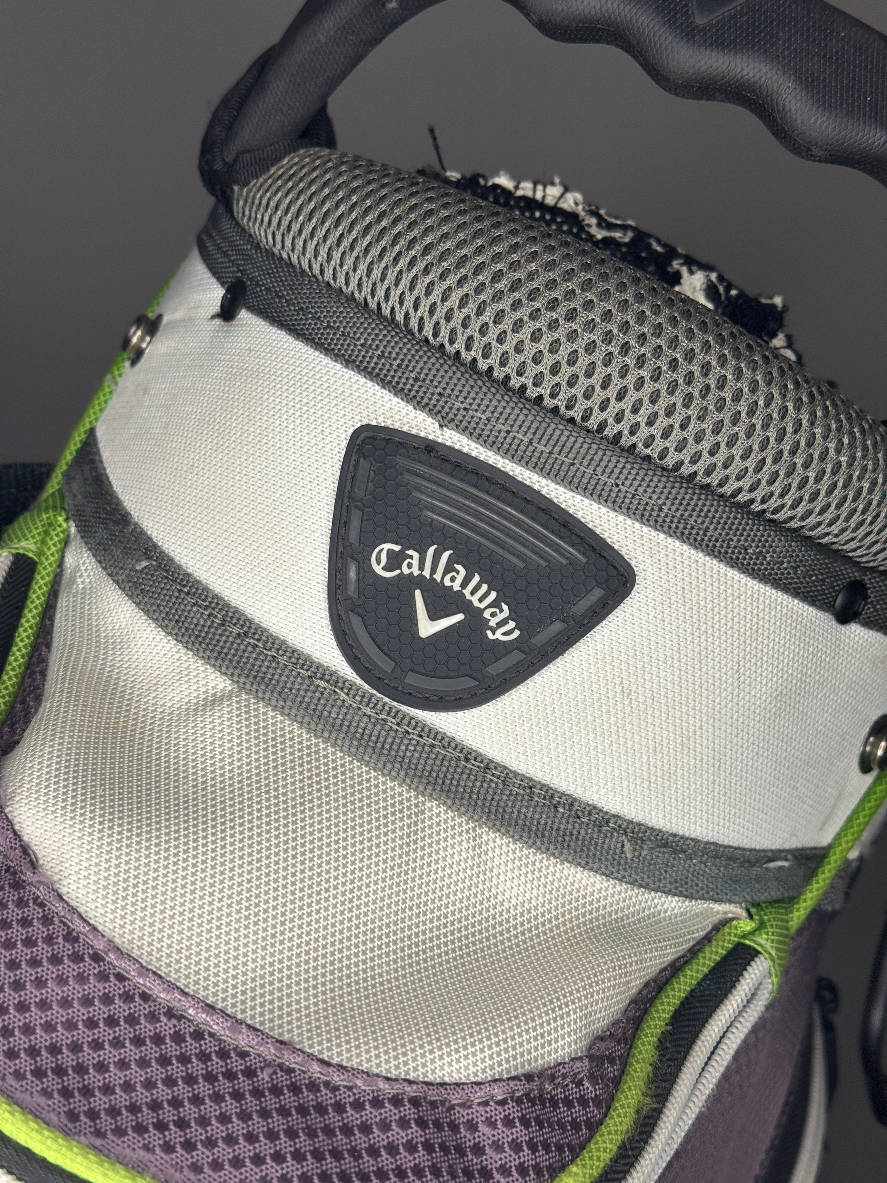 Callaway Org 15 Cart Golf Bag – 14-Way Divider | Lightweight Design | Fair Condition