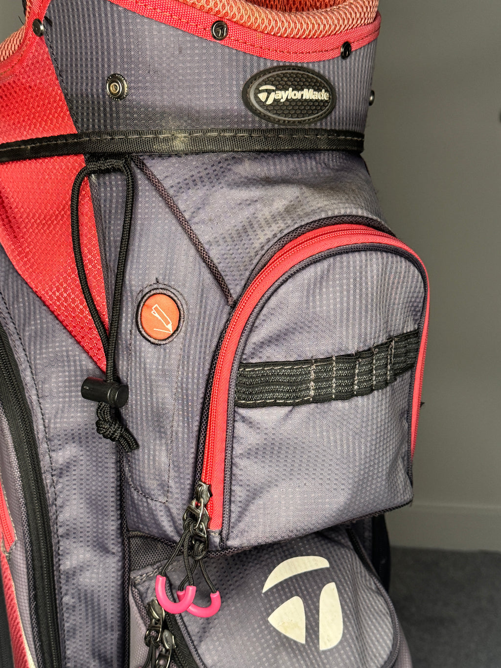 TaylorMade Pro Cart 6.0 Golf Bag – 14-Way | 9 Pockets + Cooler | Good Condition