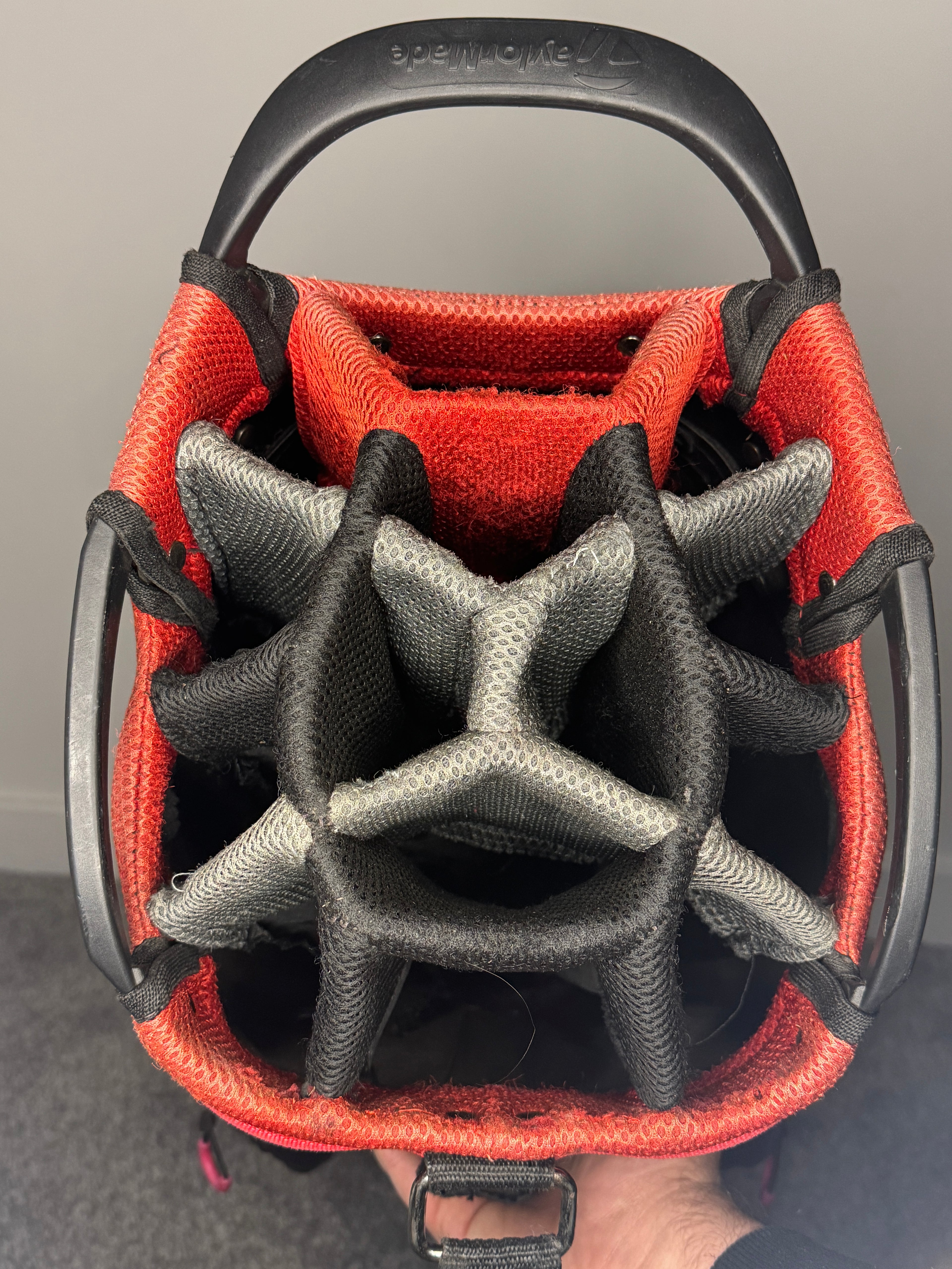 TaylorMade Pro Cart 6.0 Golf Bag – 14-Way | 9 Pockets + Cooler | Good Condition