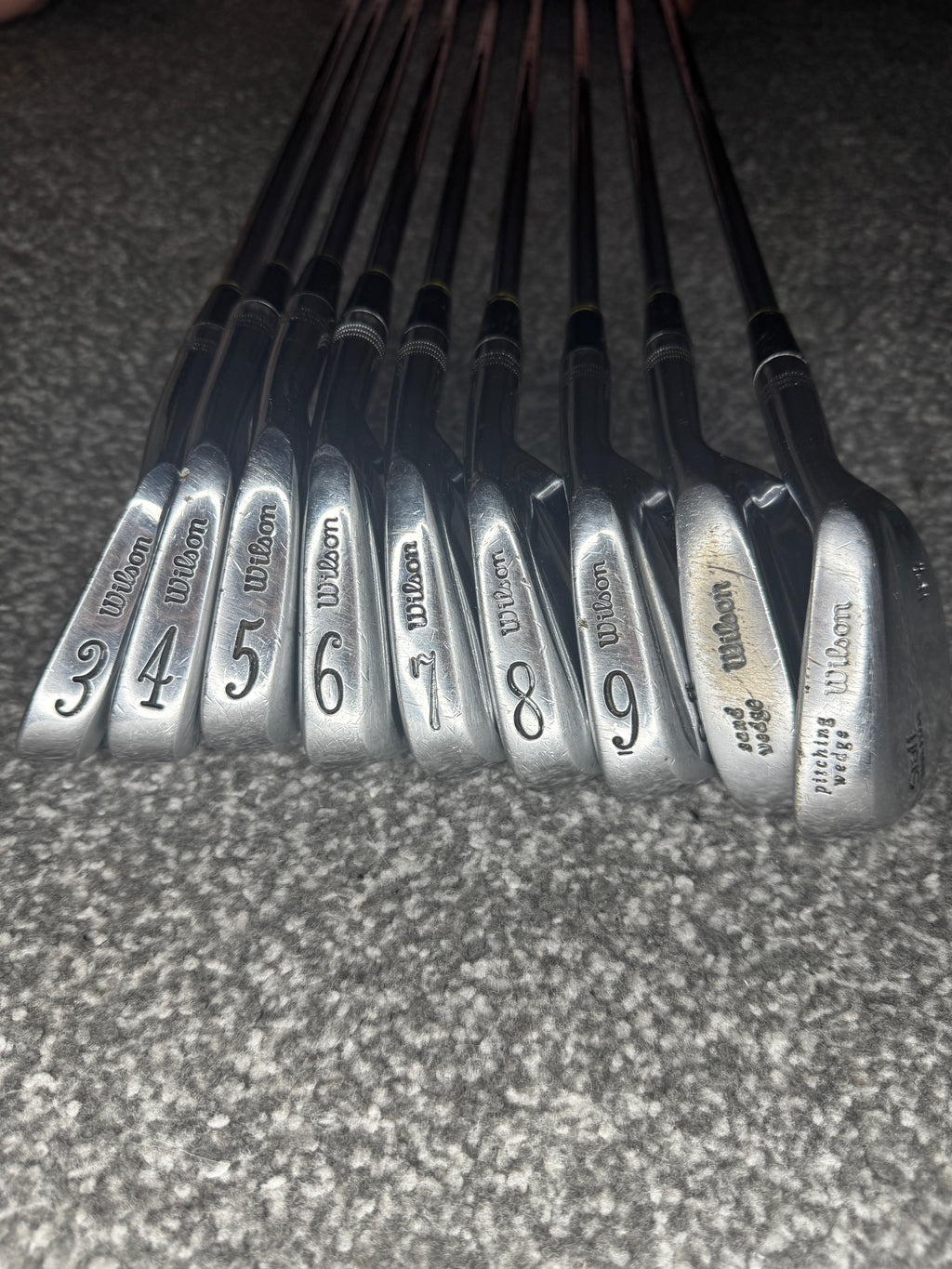 Wilson Staff Tour Blade FG-17 Iron Set 3-SW | Right-Handed | Excellent Condition