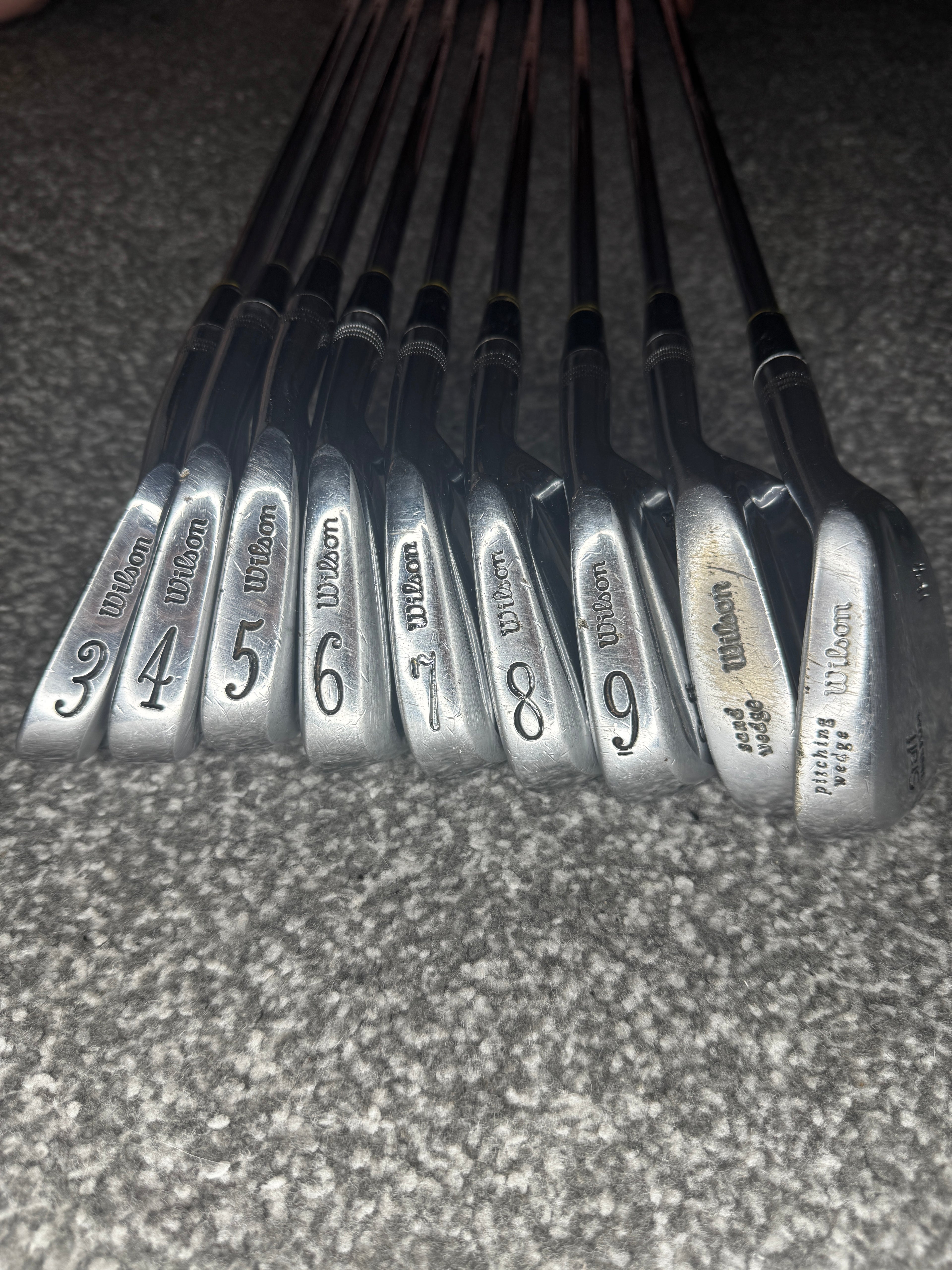 Wilson Staff Tour Blade FG-17 Iron Set 3-SW | Right-Handed | Excellent Condition