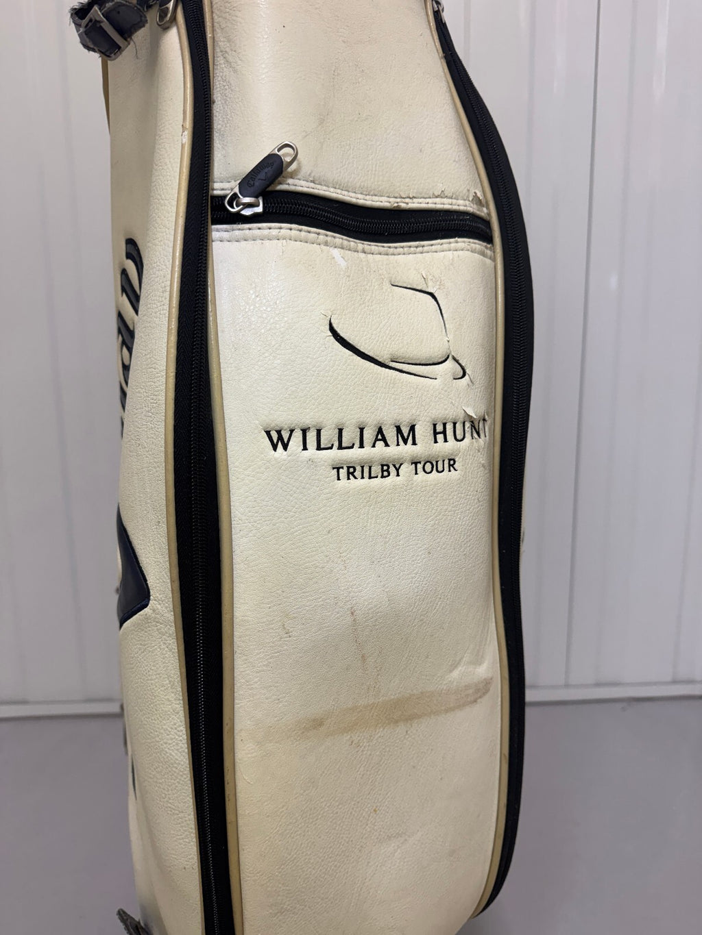 Callaway William Hunt Trilby Tour Cart Bag Cream/Navy | Golf Bag