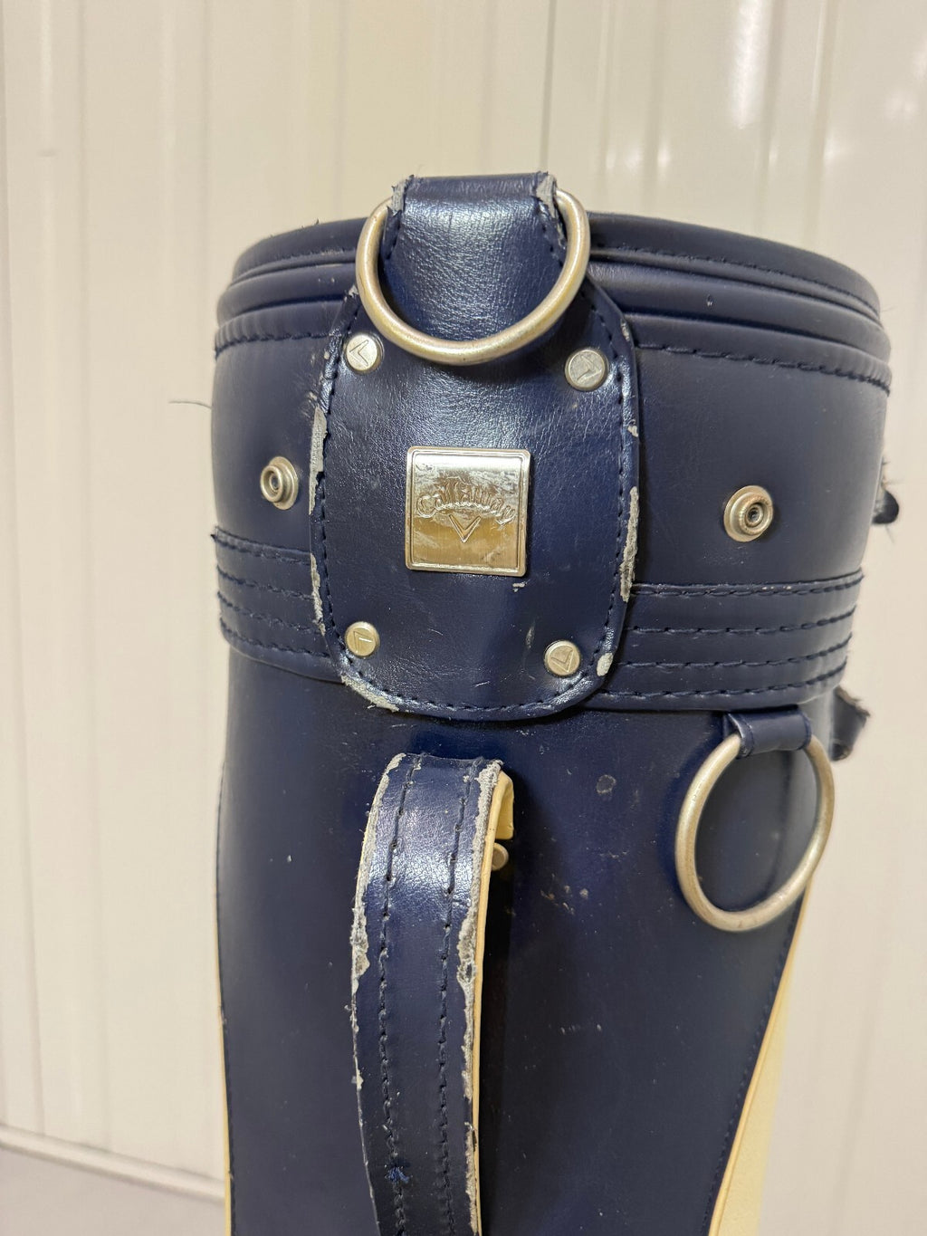 Callaway William Hunt Trilby Tour Cart Bag Cream/Navy | Golf Bag