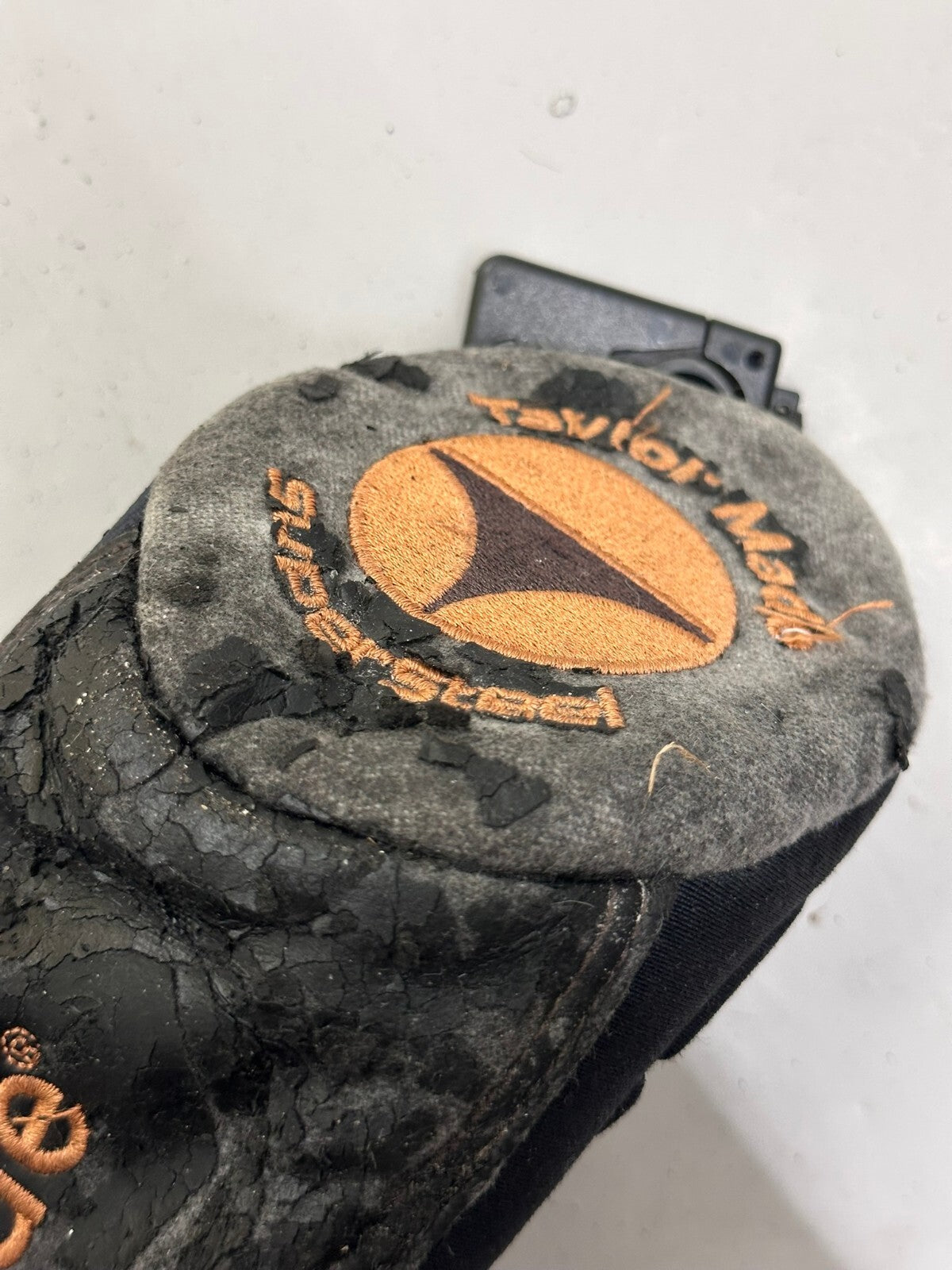 TaylorMade SuperSteel Headcover | Fair Condition | Fully Functional