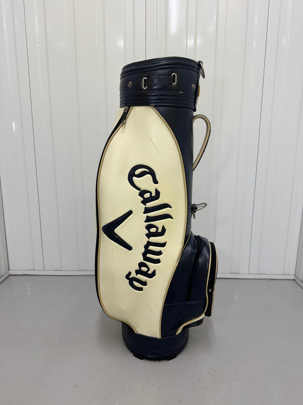 Callaway William Hunt Trilby Tour Cart Bag Cream/Navy | Golf Bag
