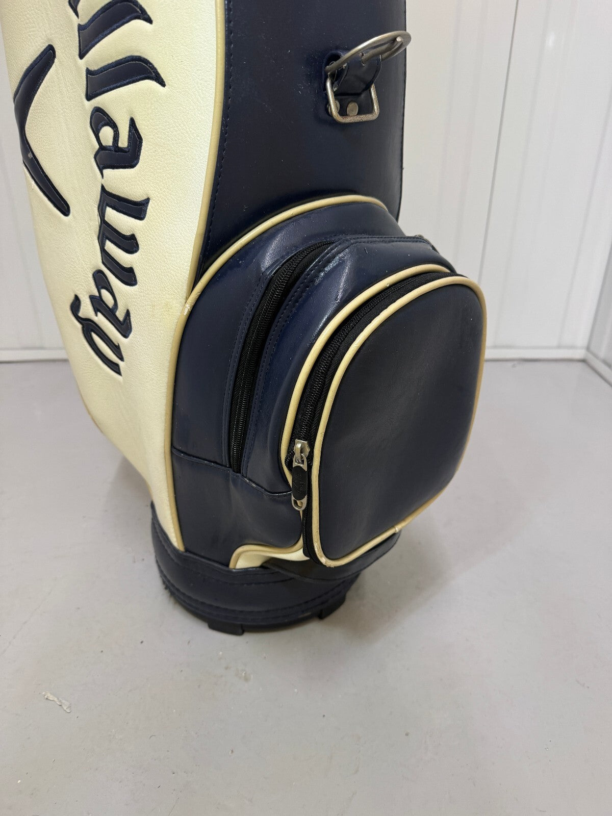 Callaway William Hunt Trilby Tour Cart Bag Cream/Navy | Golf Bag