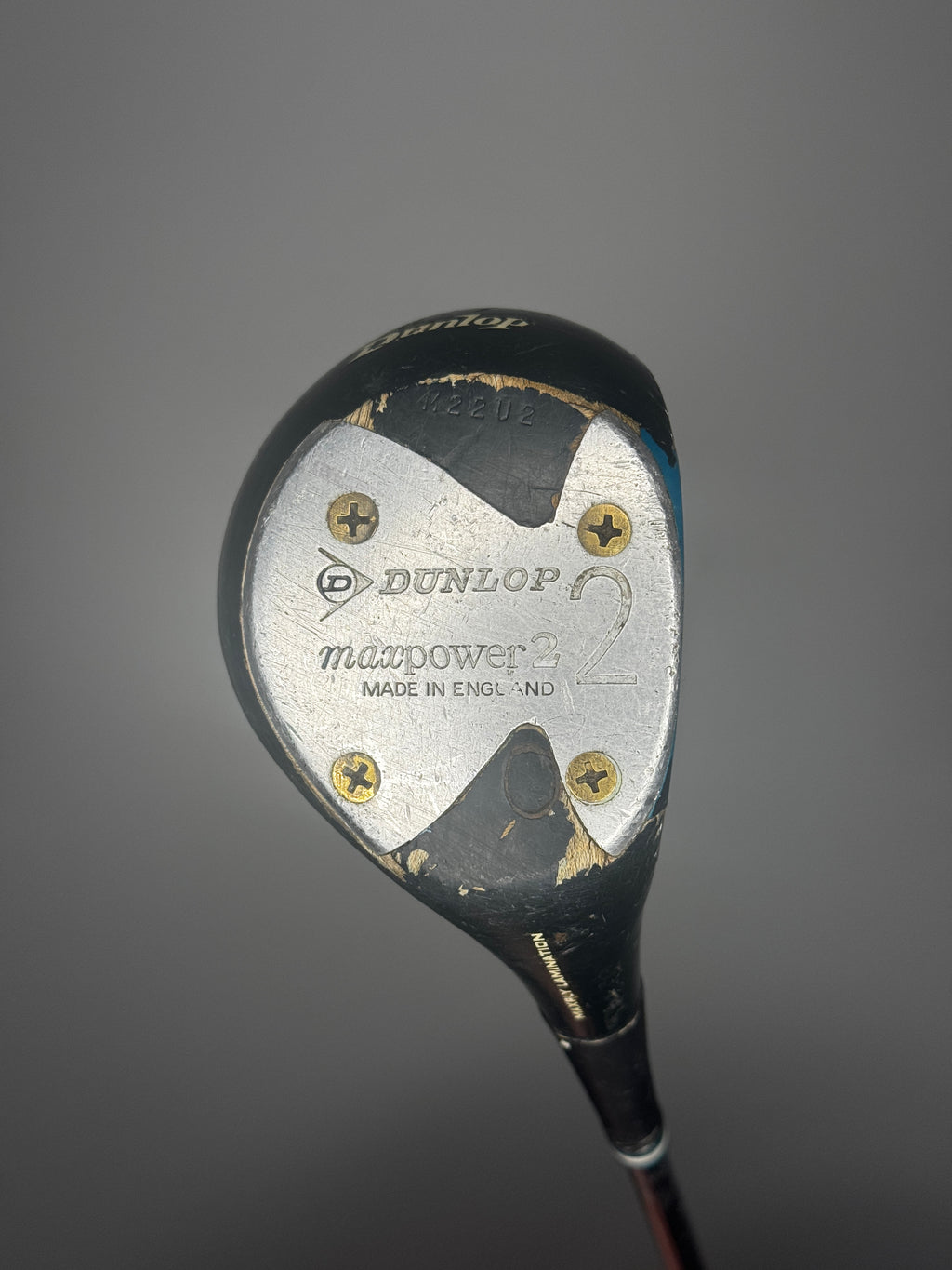 Dunlop Maxpower 2 Wood | Real Wood Head | Right-Handed | Steel Shaft | Fair Condition