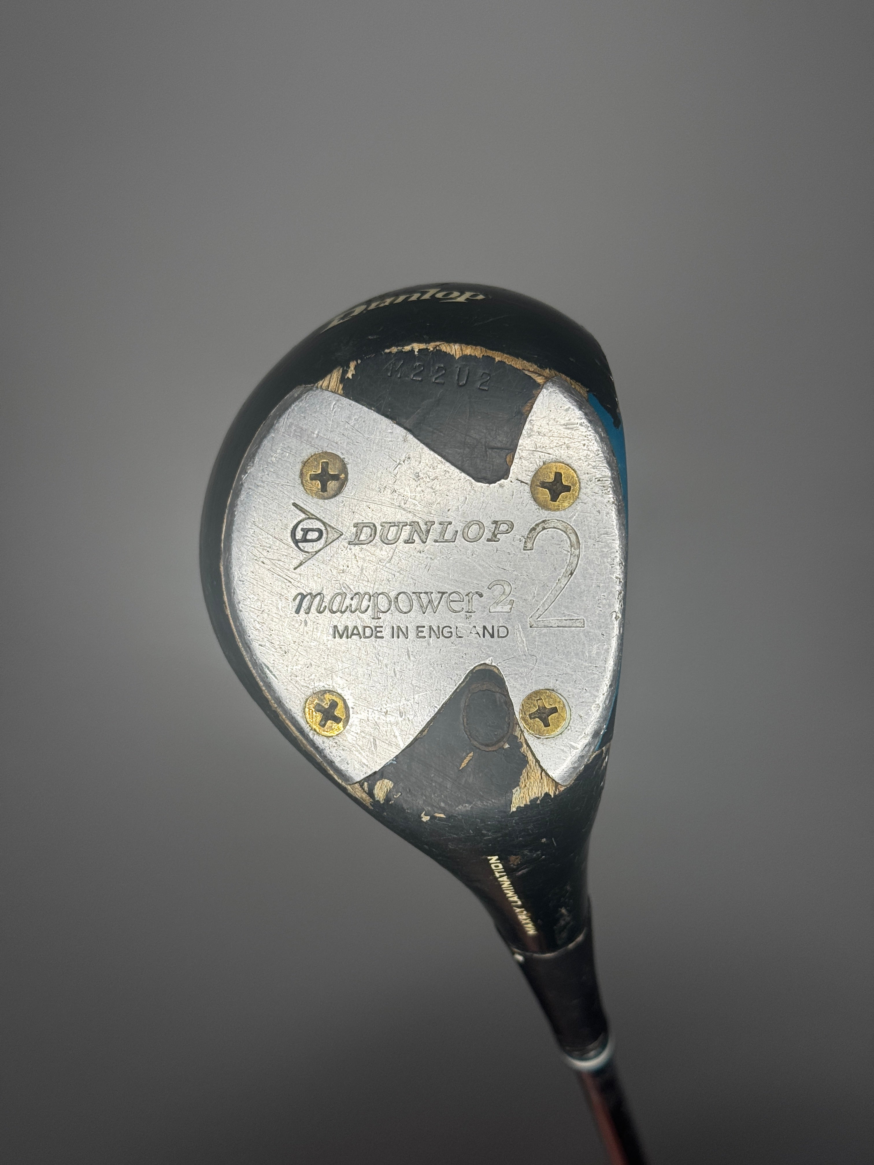 Dunlop Maxpower 2 Wood | Real Wood Head | Right-Handed | Steel Shaft | Fair Condition
