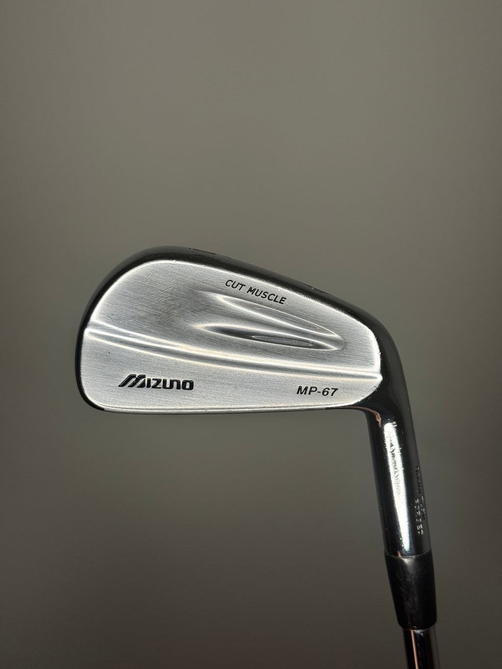 Mizuno MP-67 Cut Muscle 6 Iron | +0.5" | 2° Upright | Stiff | Very Good Condition