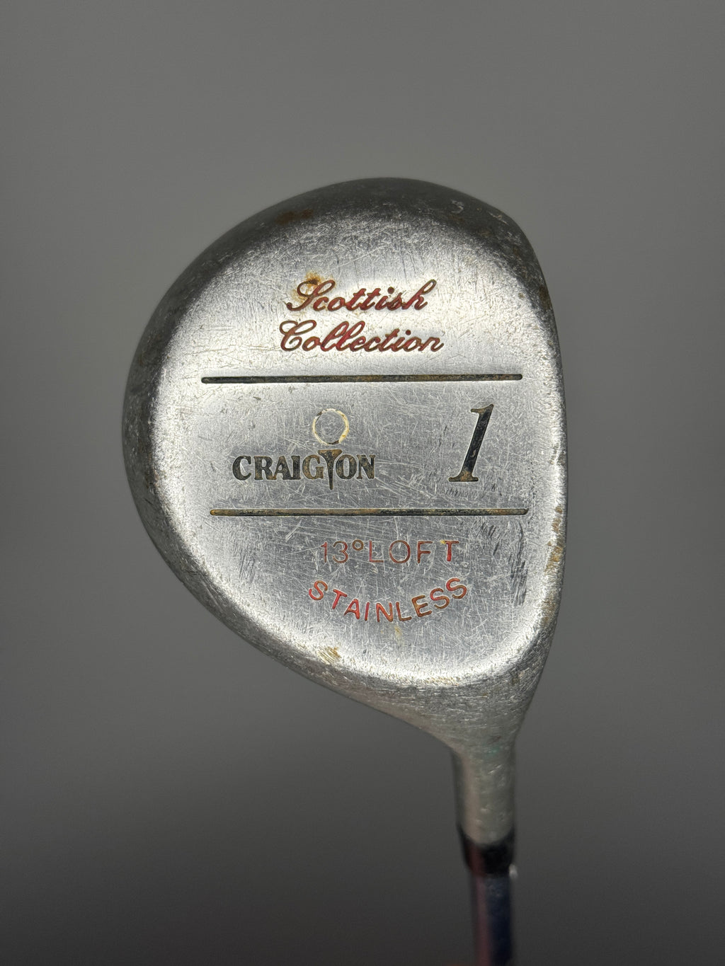 Scottish Collection Craigton 1 Wood 13° | Right-Handed | Graphite Shaft | Fair Condition