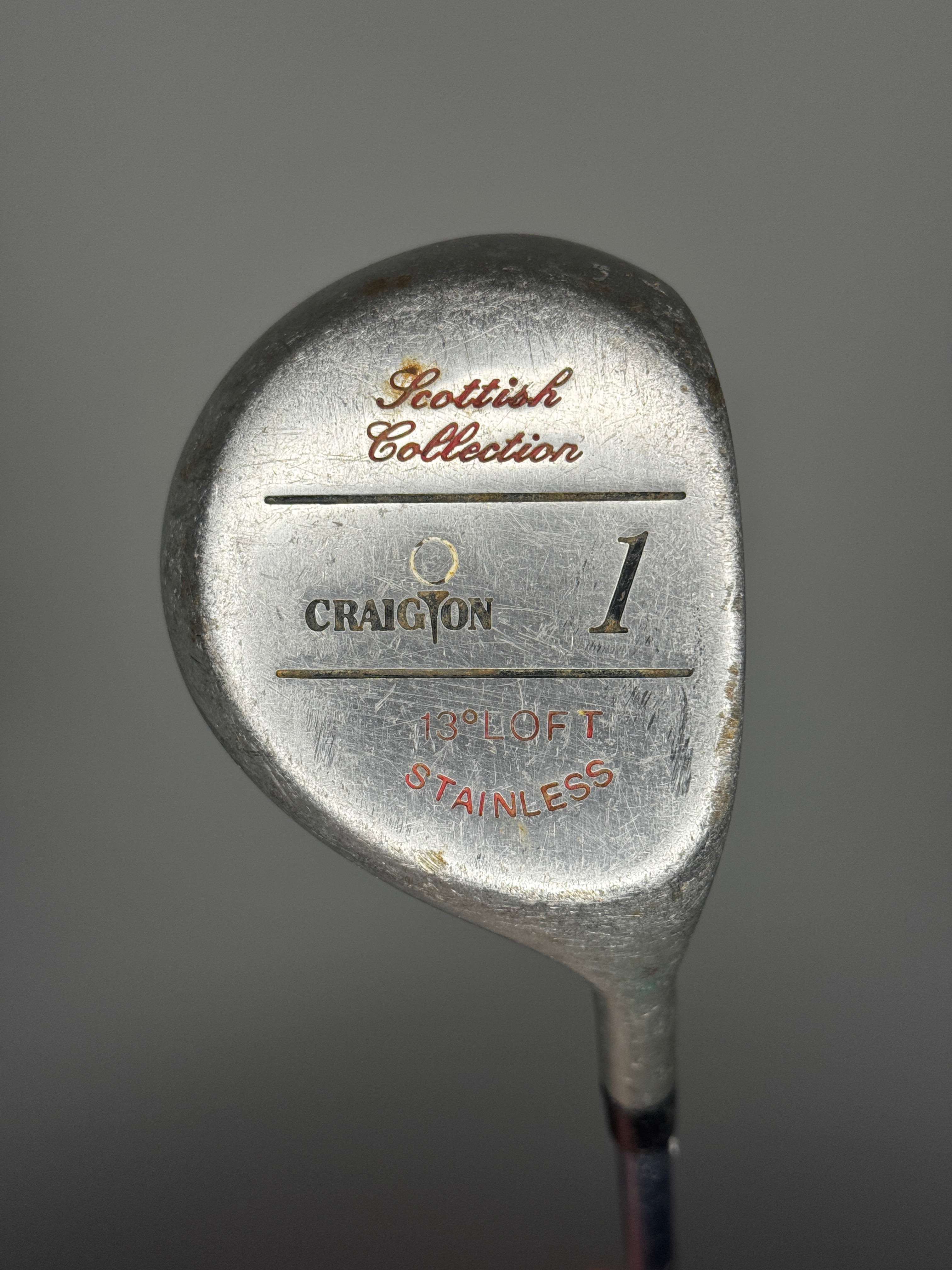 Scottish Collection Craigton 1 Wood 13° | Right-Handed | Graphite Shaft | Fair Condition