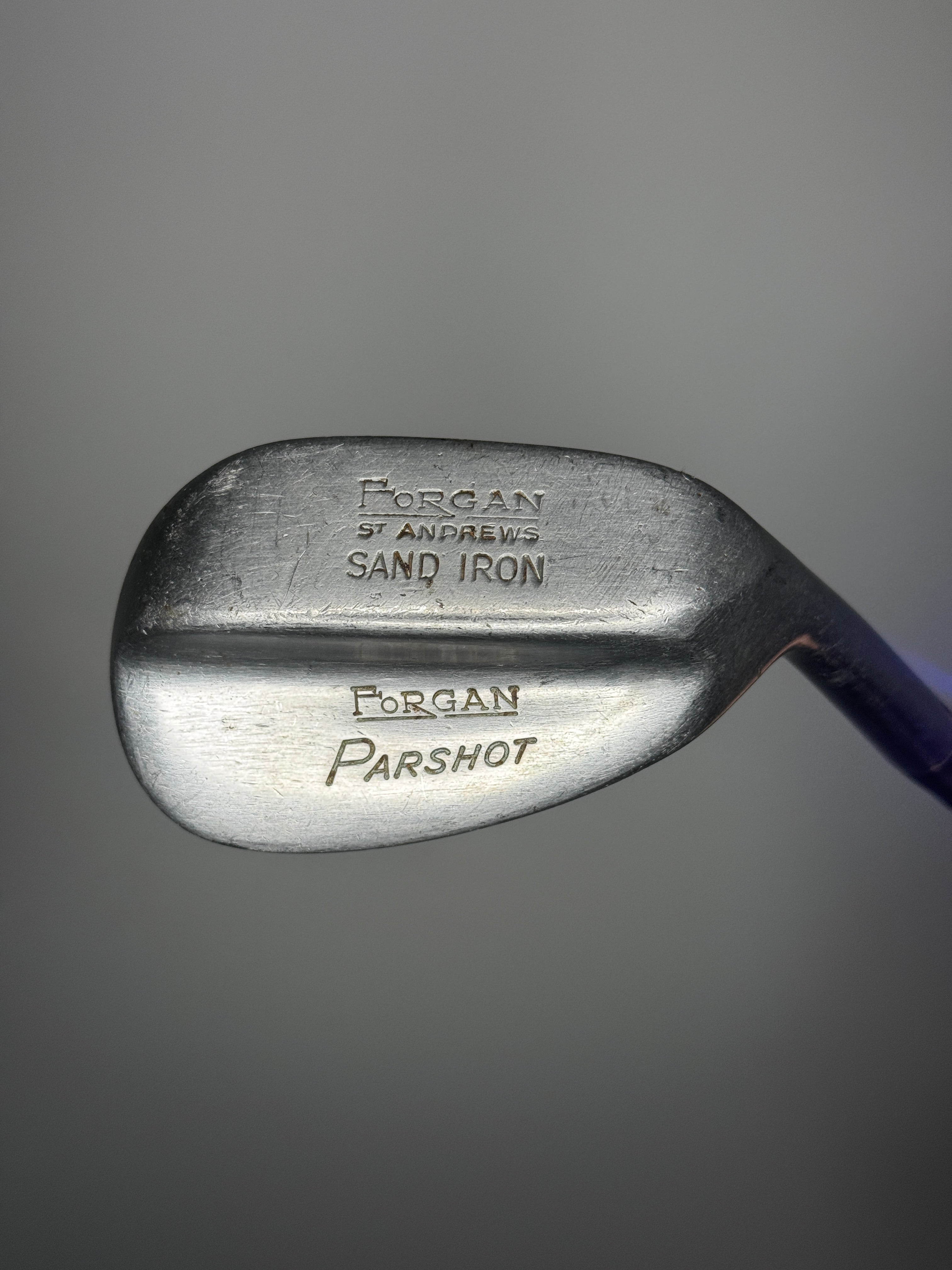Forgan St Andrews Parshot Sand Wedge | Right-Handed | Steel Shaft | Fair Condition